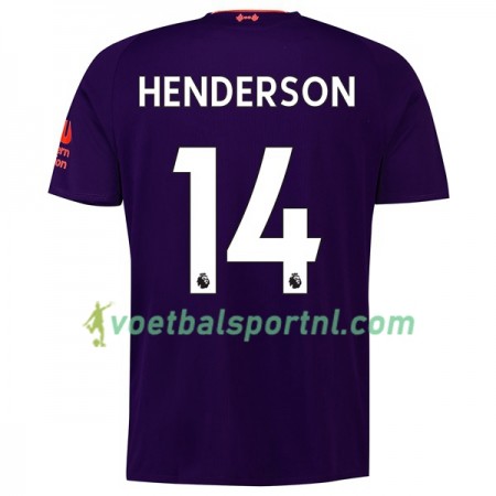 Liverpool Henderson 14 Uit Shirt 2018-19